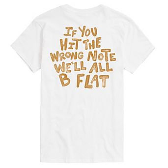 Big & Tall The Goonies If You Hit The Wrong Note We'll All B Flat Graphic Tee