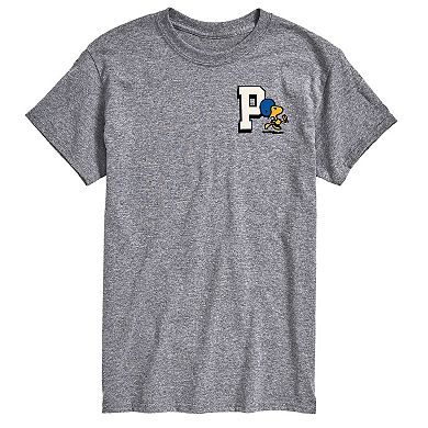 Big & Tall Peanuts Collegiate Football Graphic Tee