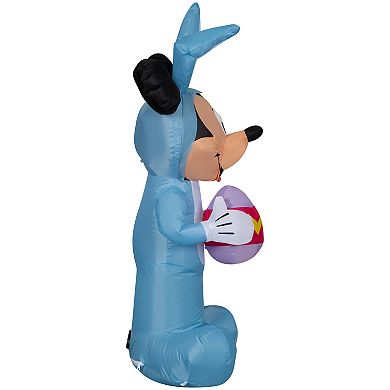 Gemmy Disney’s Inflatable Mickey Mouse Bunny Outdoor Decor