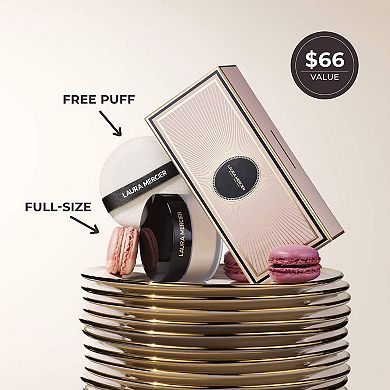 Indulgent Icons Ultra-Blur Translucent Loose Setting Powder & Velour Puff Duo Gift Set