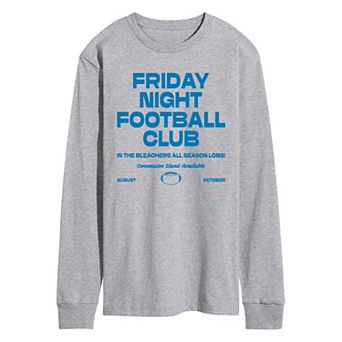 Men's Friday Night Football Club Long Sleeve Graphic Tee