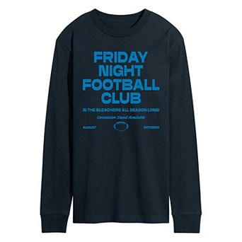 Men's Friday Night Football Club Long Sleeve Graphic Tee