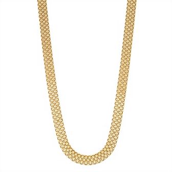 Jordan Blue 14k Gold Bismark Necklace