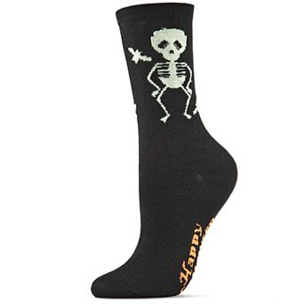 Glow In The Dark Skeleton Crew Socks