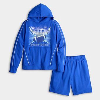 Boys 8-20 Tek Gear® Graphic Hoodie & Shorts Set in Regular & Husky