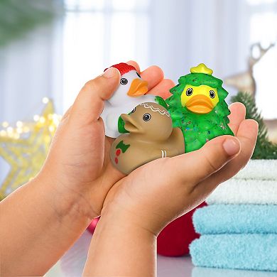 Sunny Days Entertainment 3-pk. Light-Up Holiday Bath Duck Toys