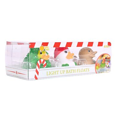 Sunny Days Entertainment 3-pk. Light-Up Holiday Bath Duck Toys