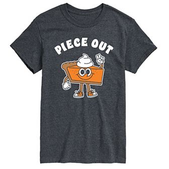 Men's Piece Out Pumpkin Pie Graphic Tee