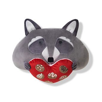 Celebrate Together™ Valentine's Day Plush Raccoon Throw Pillow