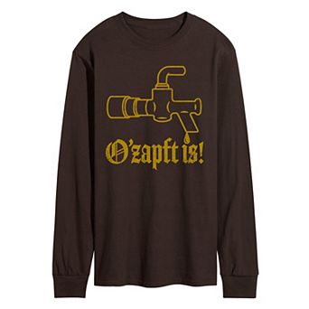 Men's O'zapft Is! Oktoberfest Long Sleeve Graphic Tee