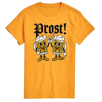 Men's Prost! Beers Oktoberfest Graphic Tee
