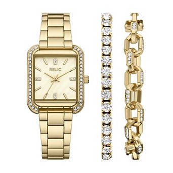 Relic by Fossil Women's Watch & Bracelet Set