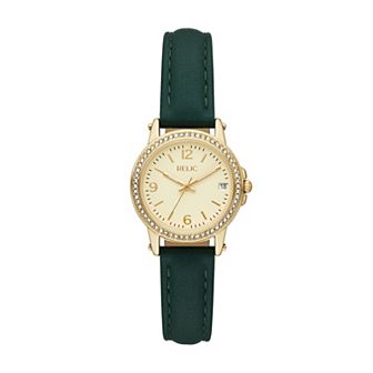 Relic by Fossil Women's Black Leather Strap Watch