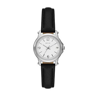 Relic by Fossil Women's Black Leather Strap Watch