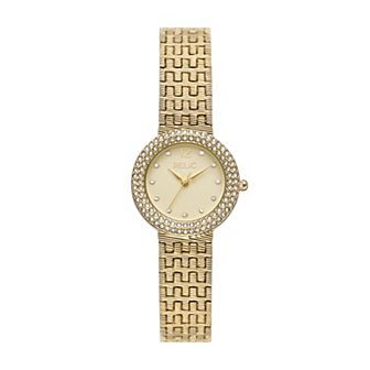 Relic by Fossil Chloi Women's Gold Tone Bracelet Watch - ZR37309