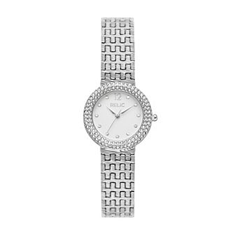 Relic by Fossil Chloi Women's Silver Tone Bracelet Watch - ZR37310