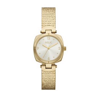 Relic by Fossil Women's Hammered Mesh Strap Watch - ZR37311