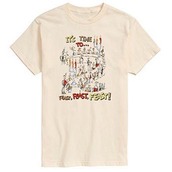 Men's Dr. Seuss The Grinch Time To Feast Graphic Tee