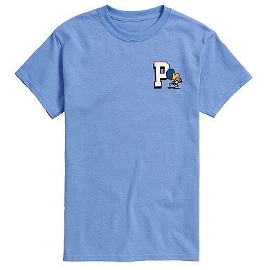 Men's Peanuts Collegiate Football Graphic Tee