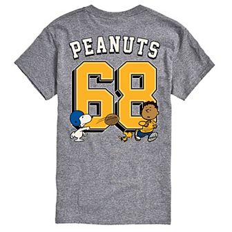 Men's Peanuts Collegiate Football Graphic Tee