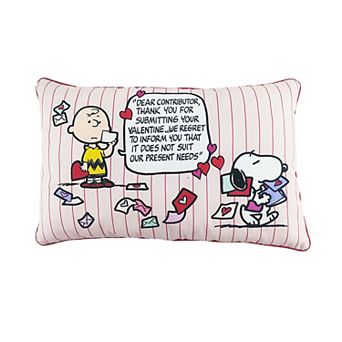 Celebrate Together™ Valentine's Day Peanuts Comic Decorative Pillow