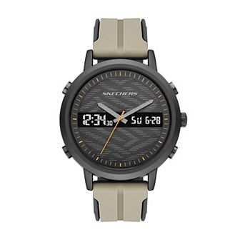 Skechers® Men's Silicone Strap Sports Watch