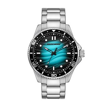 Skechers® Men's Stainless Steel Bracelet Watch