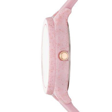 Skechers Carmelina Women's Silicone Strap Speckled Dial Watch