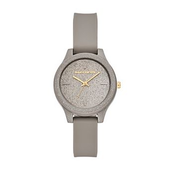 Skechers® Carmelina Women's Silicone Strap Speckled Dial Watch