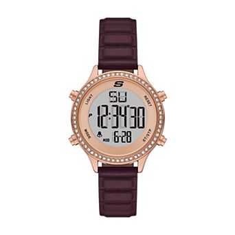 Skechers® Aliso Women's Leather Strap Watch