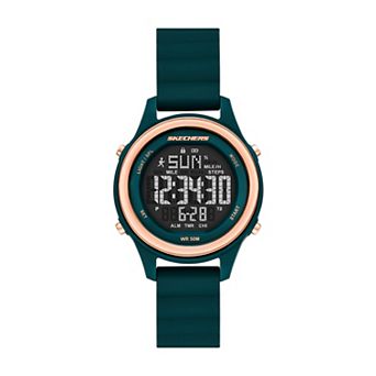Skechers® Fairhaven Women's Digital Silicone Strap Watch
