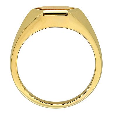 Men's Stella Grace 2 Carat T.W. Tiger Eye Hexagon Ring