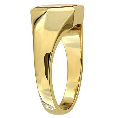 Men's Stella Grace 2 Carat T.W. Tiger Eye Hexagon Ring