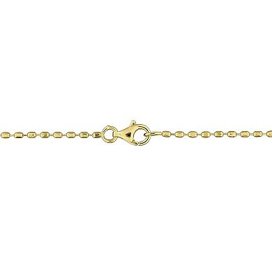 Men's Stella Grace 18k Gold Over Silver Geometric Pendant Necklace