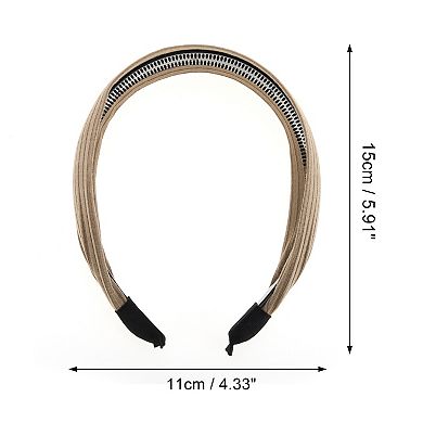 Women's Wide-side Headband 5.91"x4.33" 1 Pc
