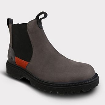Mykos Marcus Men's Ankle Chelsea Boots With Lug Sole
