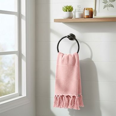 Decorative Turkish Hand Towels, 1 Pc Cotton Absorbent Soft Bath Towel, 14" x 30"