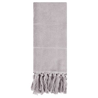 Decorative Turkish Hand Towels, 1 pc Cotton Absorbent Soft Bath Towel, 14" x 30"