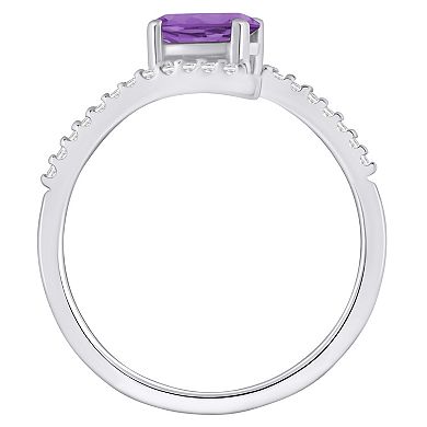 Alyson Layne 10k Gold Oval Shape 1/6 Carat T.W. Lab-Grown Diamond Ring