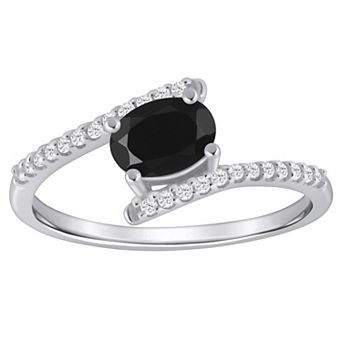 Alyson Layne 10k Gold Oval Shape 1/6 Carat T.W. Lab-Grown Diamond Ring