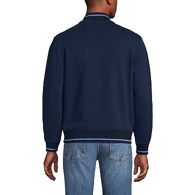 Men's Lands' End Serious Sweats Bomber Jacket