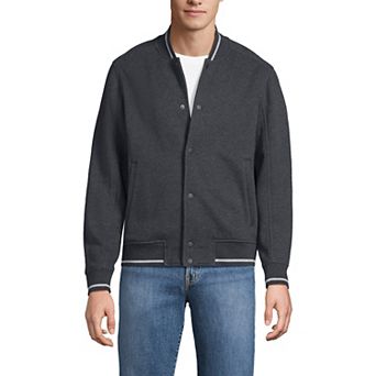 Men's Lands' End Serious Sweats Bomber Jacket