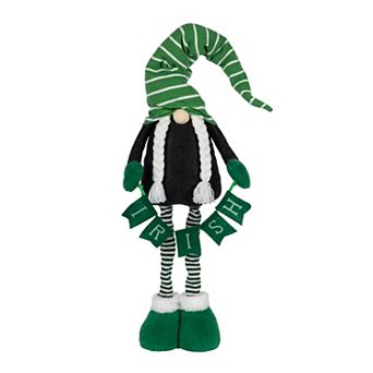 Standing Gnome with Irish Banner Table Decor