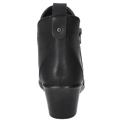 Easy Street Jeanie Women's Block Heel Ankle Boots