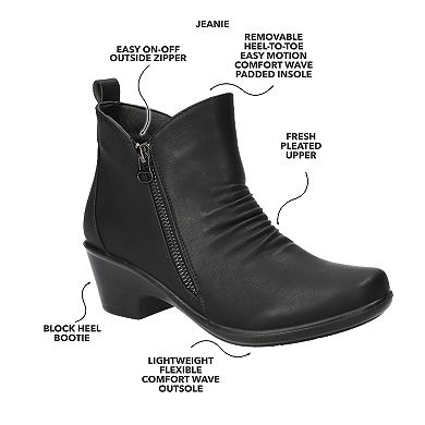 Easy Street Jeanie Women's Block Heel Ankle Boots