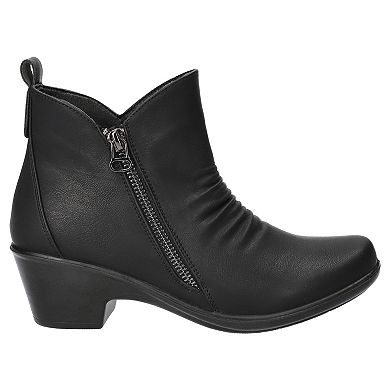 Easy Street Jeanie Women's Block Heel Ankle Boots