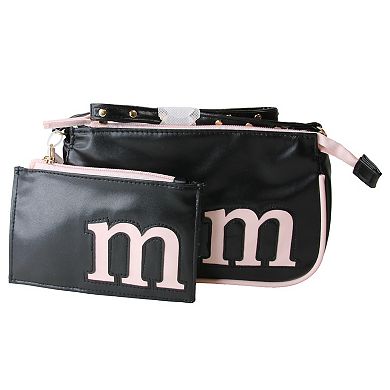 Girls Limited Too Initial Letter Shoulder Bag & Zip Pouch