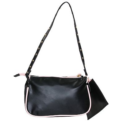 Girls Limited Too Initial Letter Shoulder Bag & Zip Pouch