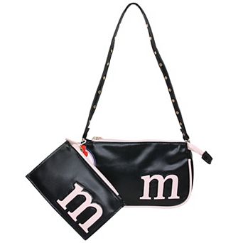 Girls Limited Too Initial Letter Shoulder Bag & Zip Pouch