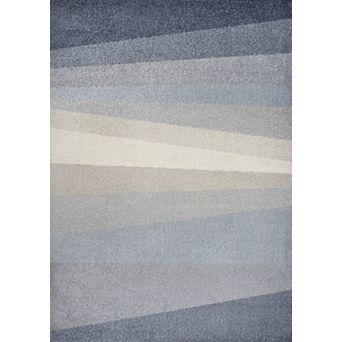 Prism Geometric Striped Area Rug